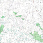 Getlost Map 8845 WANDOAN Qld Topographic Map V15 1:75,000