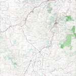 Getlost Map 8950 MOUNT MORGAN Qld Topographic Map V15 1:75,000