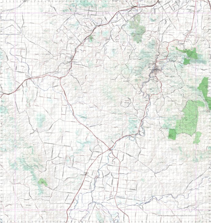 Getlost Map 8950 MOUNT Qld Topographic Map V15 175,000 map by