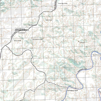 Getlost Map 9246 GAYNDAH Qld Topographic Map V15 1:75,000