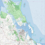Getlost Map 9150 GLADSTONE Qld Topographic Map V15 1:75,000