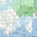 Getlost Map 9150 GLADSTONE Qld Topographic Map V15 1:75,000