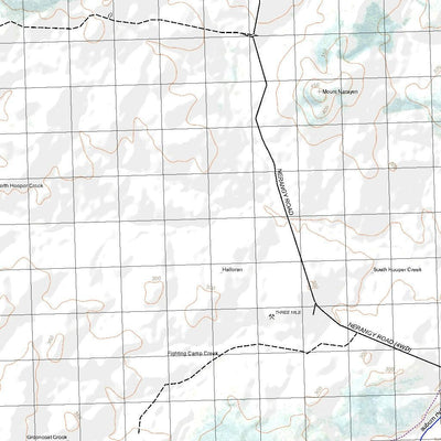 Getlost Map 9046 AUBURN Qld Topographic Map V15 1:75,000