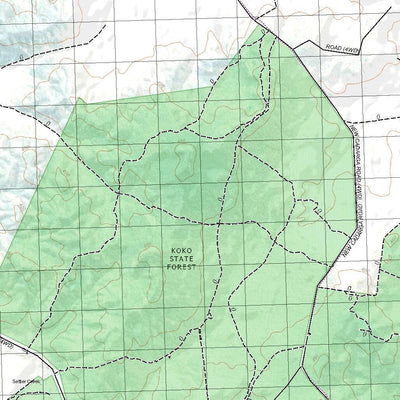 Getlost Map 9046 AUBURN Qld Topographic Map V15 1:75,000