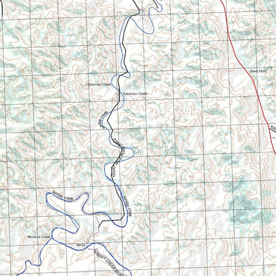 Getlost Map 9247 MOUNT PERRY Qld Topographic Map V15 1:75,000