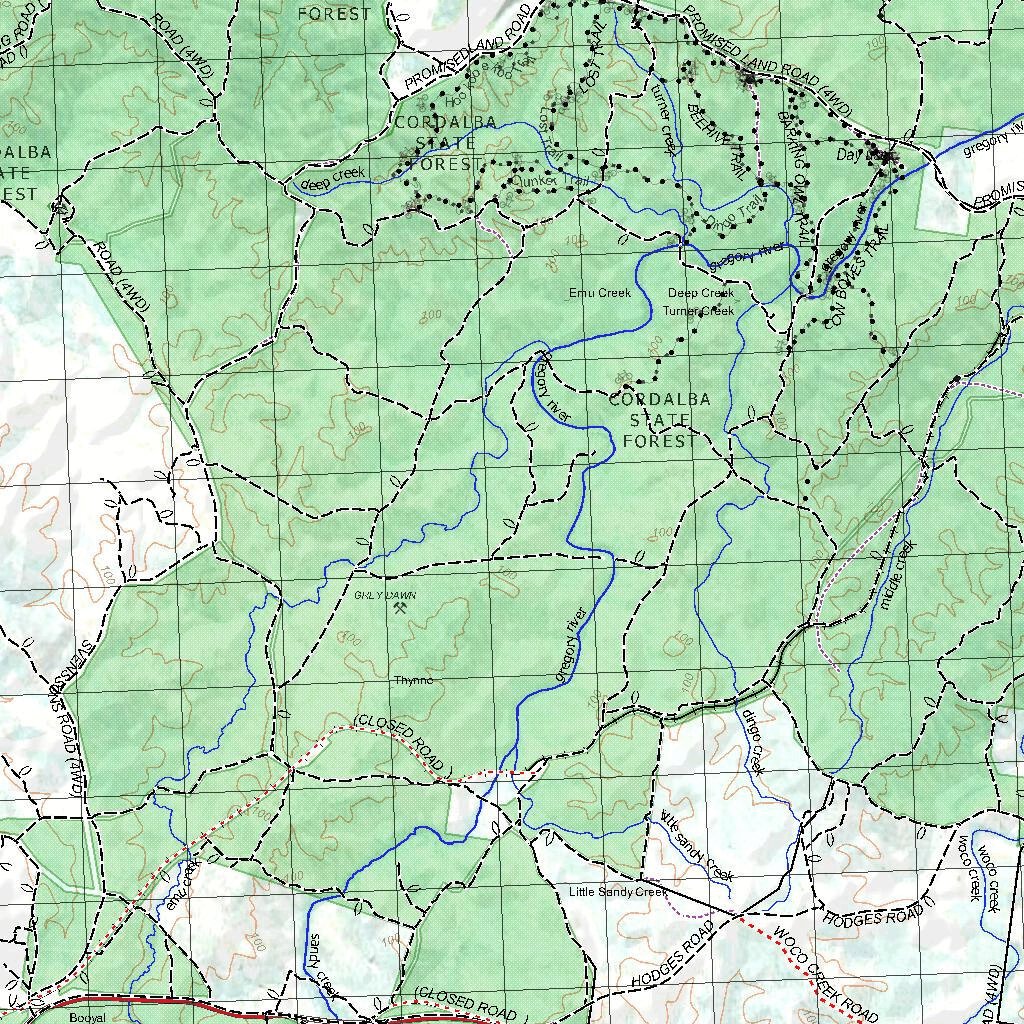 Getlost Map 9347 CHILDERS Qld Topographic Map V15 175,000 by Getlost Maps Avenza Maps