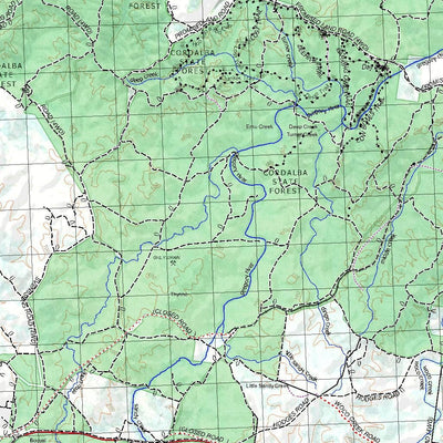 Getlost Map 9347 CHILDERS Qld Topographic Map V15 1:75,000
