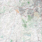 Getlost Map 9442 IPSWICH Qld Topographic Map V15 1:75,000