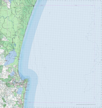 Getlost Map 9545 LAGUNA BAY Qld Topographic Map V15 1:75,000