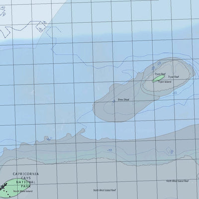 Getlost Map 9251 HERON ISLAND Qld Topographic Map V15 1:75,000