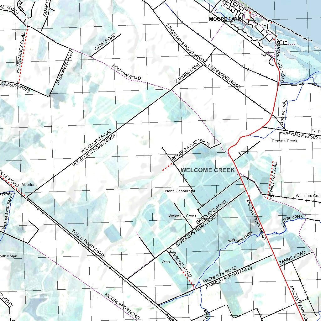 Getlost Map 9348 BUNDABERG Qld Topographic Map V15 1:75,000 by Getlost ...