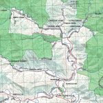 Getlost Map 9441 MOUNT LINDESAY Qld Topographic Map V15 1:75,000
