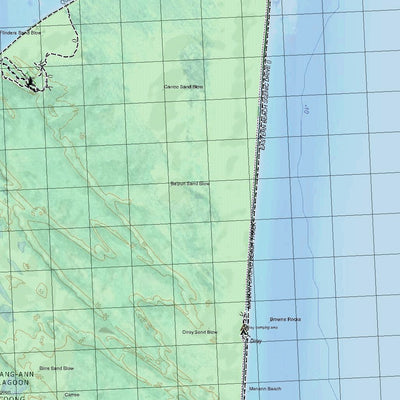 Getlost Map 9548 WADDY POINT Qld Topographic Map V15 1:75,000