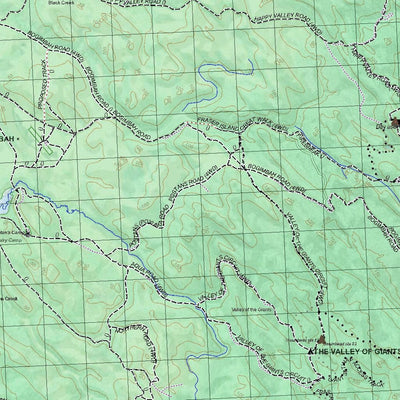 Getlost Map 9547 HAPPY VALLEY Qld Topographic Map V15 1:75,000