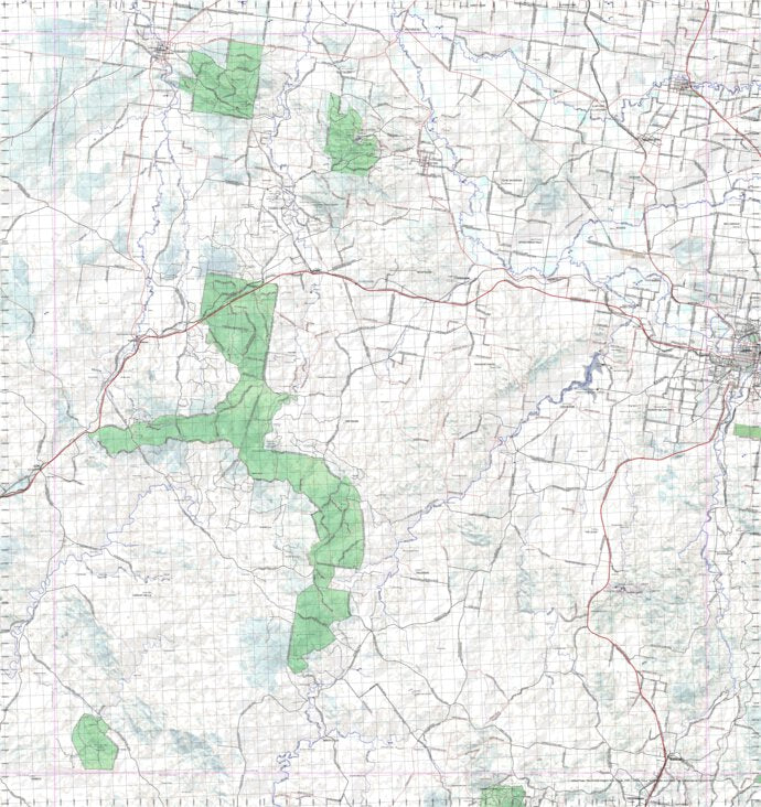 Getlost Map 9241 ALLORA Qld Topographic Map V15 1:75,000 by Getlost ...