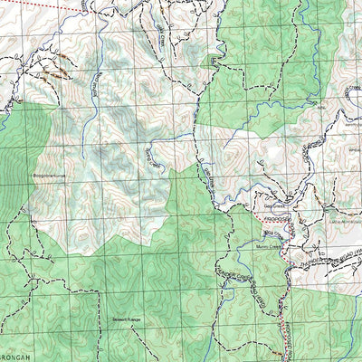 Getlost Map 9346 BIGGENDEN Qld Topographic Map V15 1:75,000
