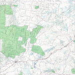 Getlost Map 9141 INGLEWOOD Qld Topographic Map V15 1:75,000