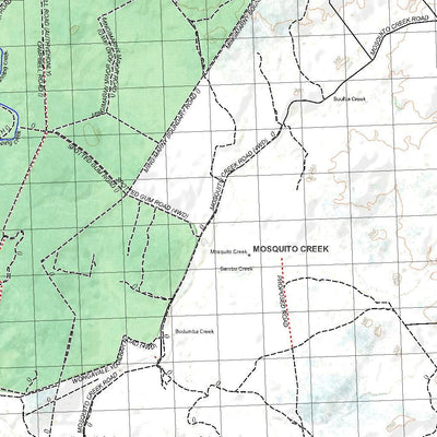 Getlost Map 9141 INGLEWOOD Qld Topographic Map V15 1:75,000