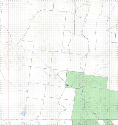 Getlost Map 8240 BUNDALEER Qld Topographic Map V15 1:75,000