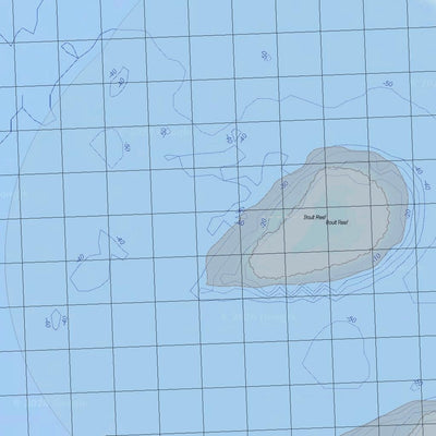 Getlost Map 9350 HOSKYN ISLAND Qld Topographic Map V15 1:75,000