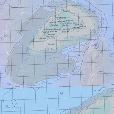 Getlost Map 9350 HOSKYN ISLAND Qld Topographic Map V15 1:75,000