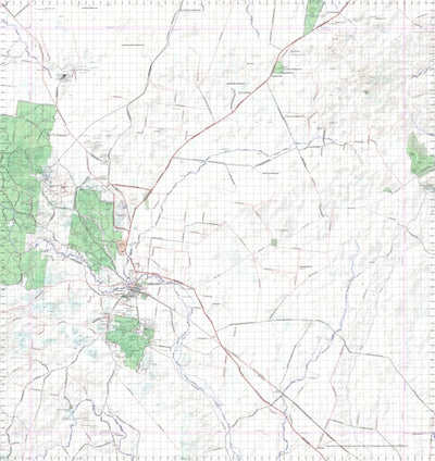 Getlost Map 8452 CLERMONT Qld Topographic Map V15 1:75,000