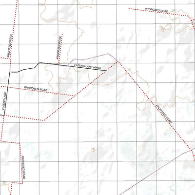 Getlost Map 8452 CLERMONT Qld Topographic Map V15 1:75,000