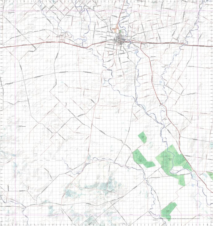Getlost Map 8644 ROMA Qld Topographic Map V15 1:75,000 by Getlost Maps ...