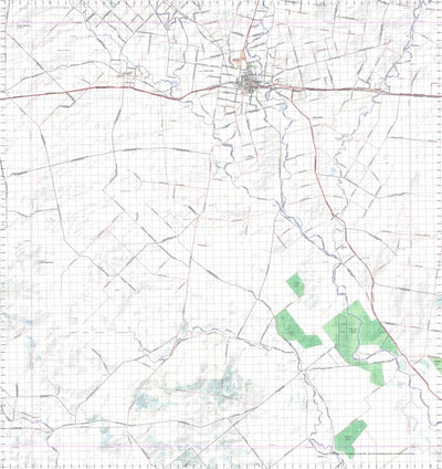 Getlost Map 8644 ROMA Qld Topographic Map V15 1:75,000