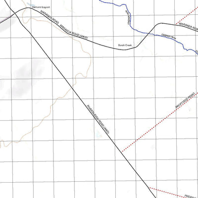 Getlost Map 8643 COGOON Qld Topographic Map V15 1:75,000