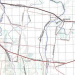 Getlost Map 8850 DUARINGA Qld Topographic Map V15 1:75,000