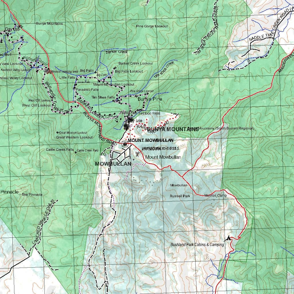 Getlost Map 9244 KINGAROY Qld Topographic Map V15 175,000 by Getlost Maps Avenza Maps