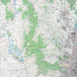 Getlost Map 9443 CABOOLTURE Qld Topographic Map V15 1:75,000