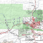 Getlost Map SF5314 ALICE SPRINGS Australia Touring Map V15 1:250,000