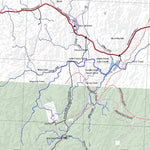 Getlost Map SF5402 CLONCURRY Australia Touring Map V15 1:250,000