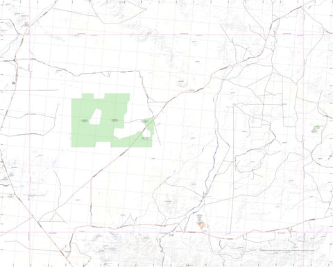 Getlost Map SF5310 ALCOOTA Australia Touring Map V15 1:250,000
