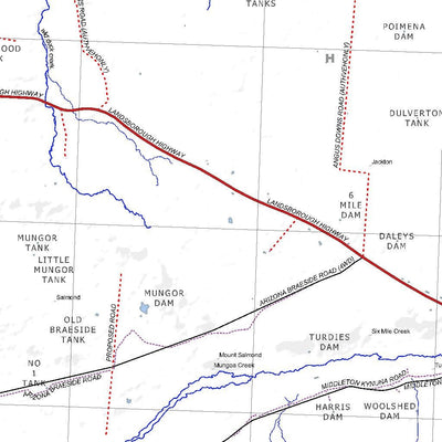 Getlost Map SF5407 MCKINLAY Australia Touring Map V15 1:250,000