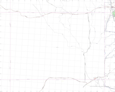 Getlost Map SF5304 AVON DOWNS Australia Touring Map V15 1:250,000