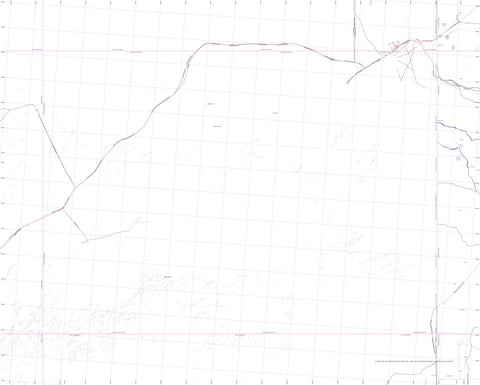 Getlost Map SF5308 SANDOVER RIVER Australia Touring Map V15 1:250,000