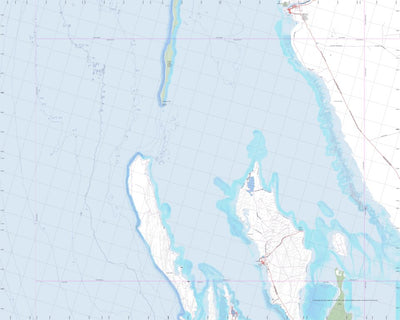 Getlost Map SG4908 SHARK BAY Australia Touring Map V15 1:250,000