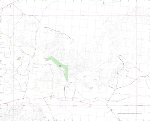 Getlost Map SF5311 HUCKITTA Australia Touring Map V15 1:250,000