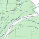 Getlost Map SF5415 BRIGHTON DOWNS Australia Touring Map V15 1:250,000