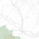 Getlost Map SF5409 GLENORMISTON Australia Touring Map V15 1:250,000