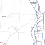 Getlost Map SF5409 GLENORMISTON Australia Touring Map V15 1:250,000