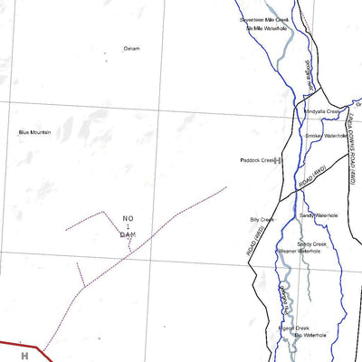 Getlost Map SF5409 GLENORMISTON Australia Touring Map V15 1:250,000