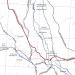 Getlost Map SF5409 GLENORMISTON Australia Touring Map V15 1:250,000