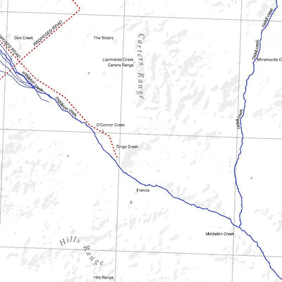 Getlost Map SF5411 MACKUNDA Australia Touring Map V15 1:250,000