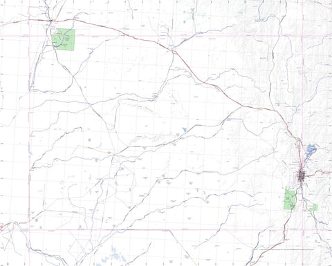 Getlost Map SF5401 MOUNT ISA Australia Touring Map V15 1:250,000
