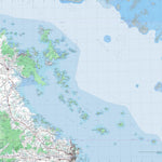 Getlost Map SF5504 PROSERPINE Australia Touring Map V15 1:250,000