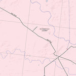 Getlost Map SG5309 ALBERGA Australia Touring Map V15 1:250,000